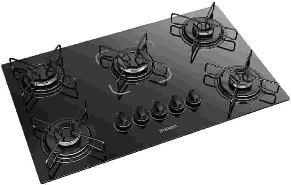 Cooktop Essencial 5 Bocas - Preto
