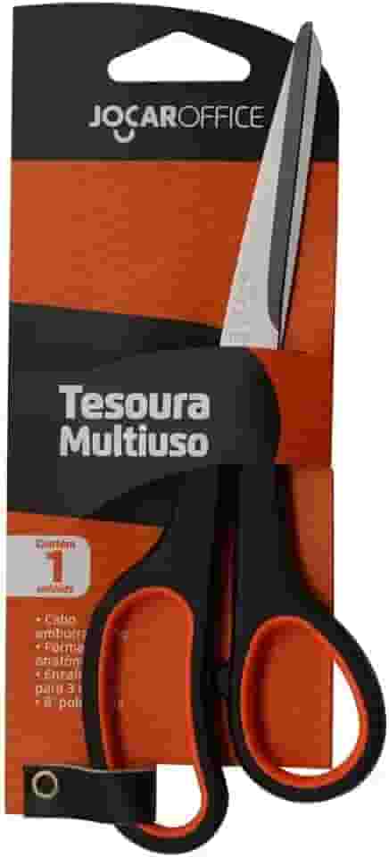 Tesoura Multiuso Aço Inox 8 Polegadas, Leonora, 91014, Transparente