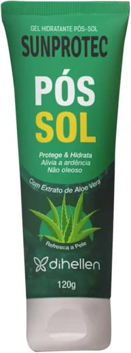 Gel Hidratante Pós Sol Sunprotec Di Hellen 120g