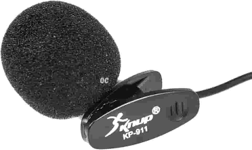 Microfone de Lapela com Fio KNUP KP911