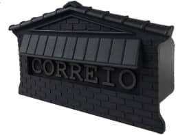 Caixa Correio,Caixa De Correio Correspondência Embutir Muro Plástico