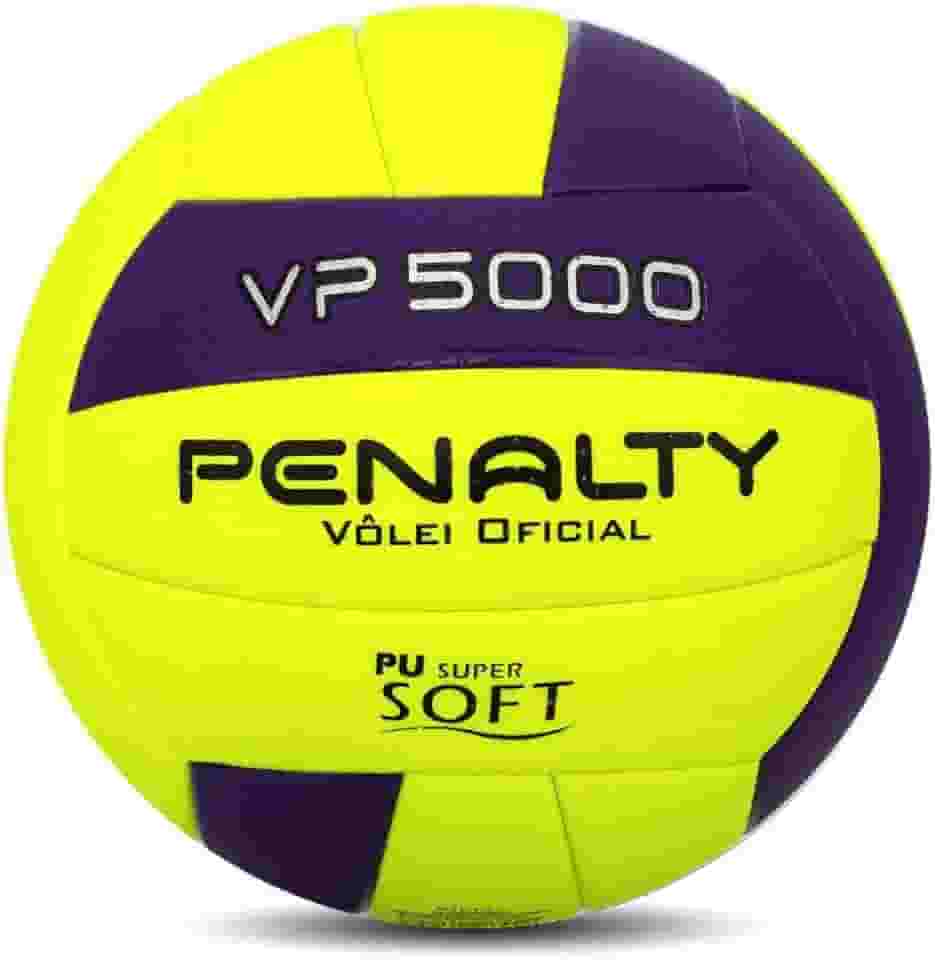 Bola de Vôlei Penalty VP 5000 Amarela e Roxa