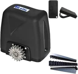 Kit Motor Portão Rossi Atto 110V/220V Turbo Deslizante 3M Cremalheira 2 Controles (220, Volts)
