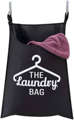 Secalux CESTO ORGANIZADOR PARA ROUPAS “PORTA' - PRETO, 301037