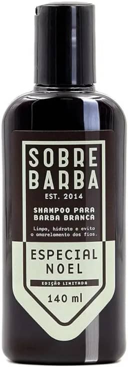 Shampoo Sobrebarba para Barbas Brancas 140mL