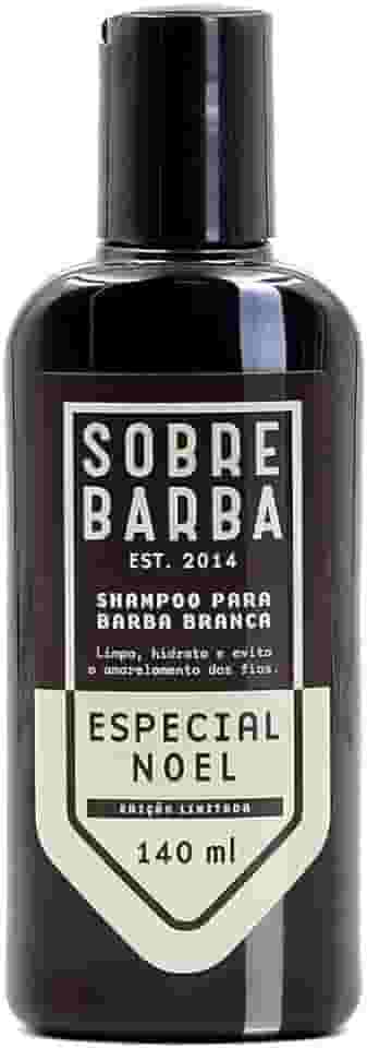 Shampoo Sobrebarba para Barbas Brancas 140mL