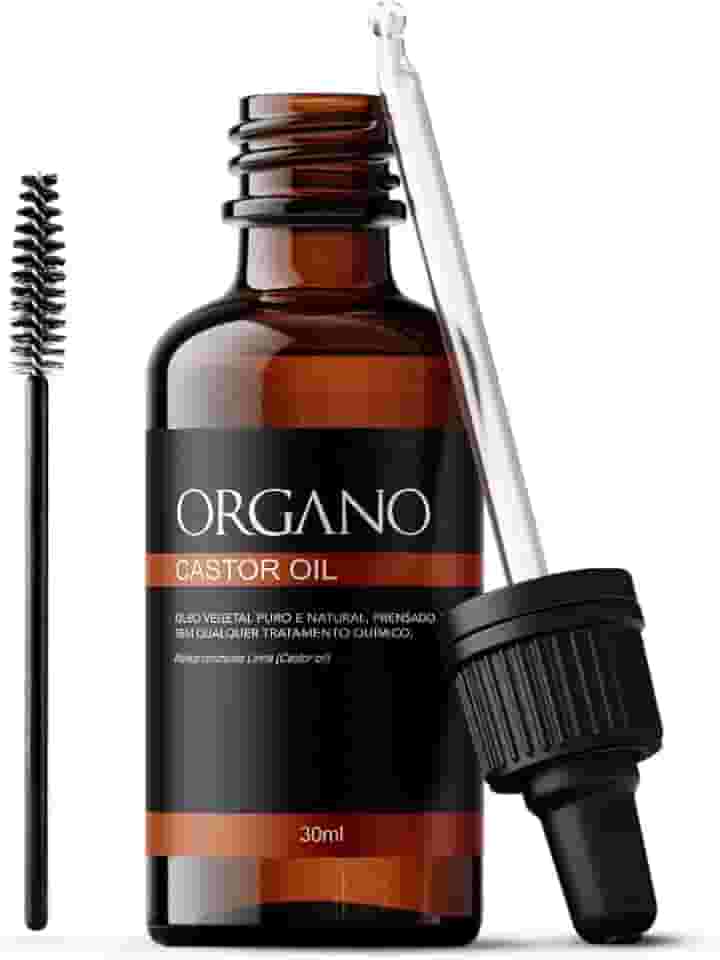 Castor Oil ORGANO (Rícino) Óleo Vegetal 100% Puro - 30ml