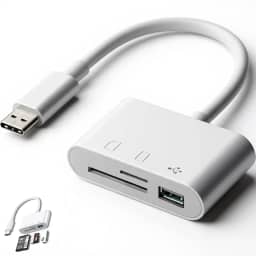 Adaptador De Memória Leitor De Cartão Micro SD SD TF USB Tipo C OTG USB 3.0 Para Celular Tablet Notebook Computador Expansão De Armazenamento Transferência Rápida De Dados Multidispositivo