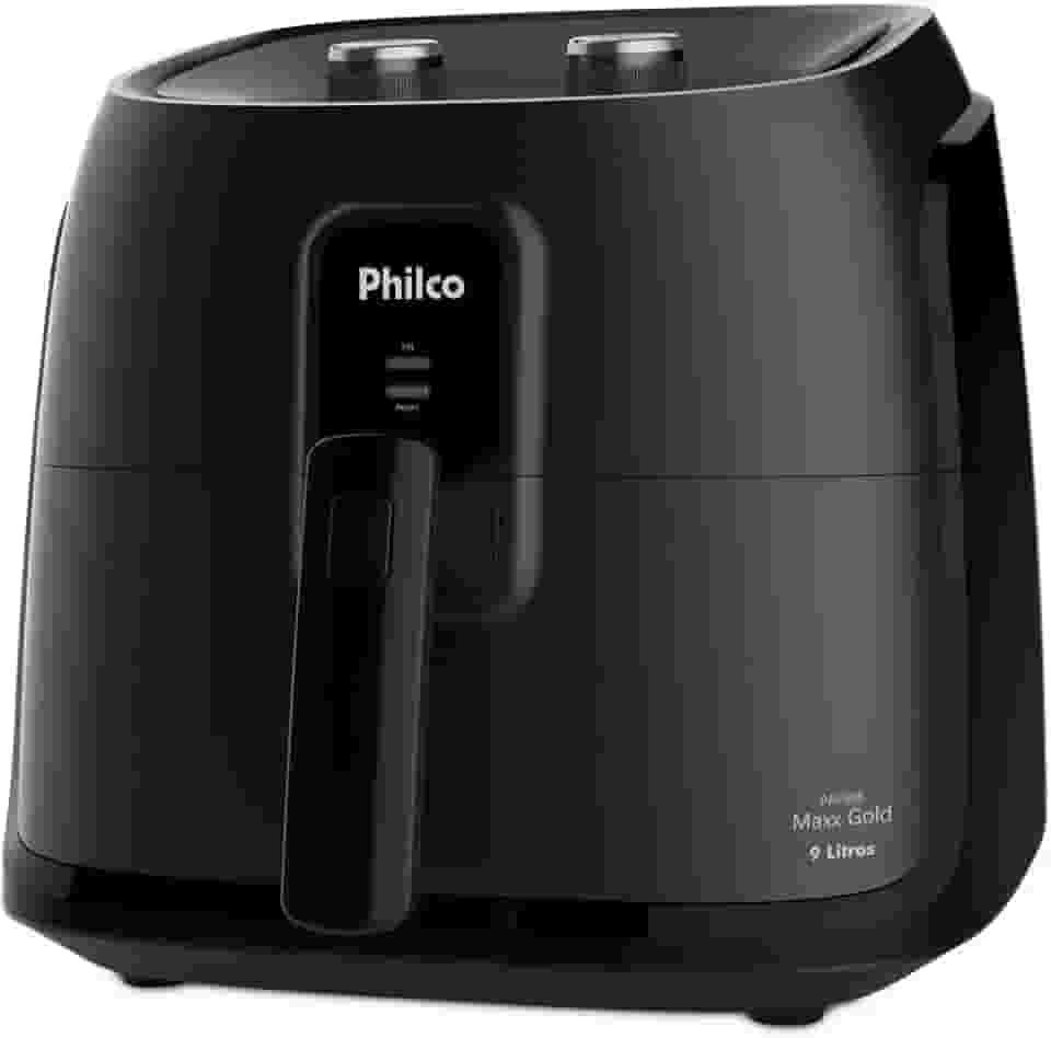 Air Fryer Philco 9L 2000W Cesto Quadrado Gold PAF90B 127V