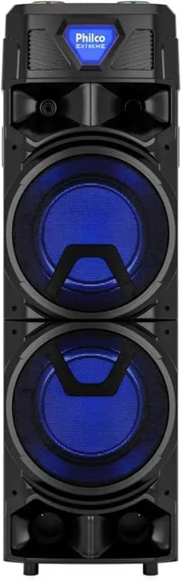 Philco PCX21000 Caixa de Som Amplificada, Bluetooth, 2100W