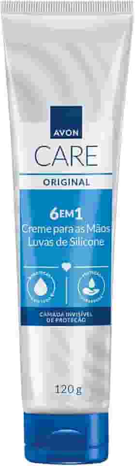 Creme Protetor para as Mãos Luvas de Silicone Avon Care - 120g