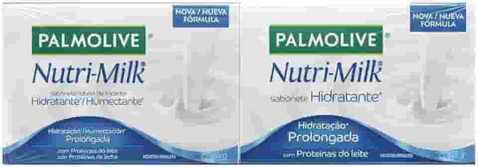 Palmolive Sabonete em Barra Nutri-Milk Hidratação Prolongada 85g 8 unidades
