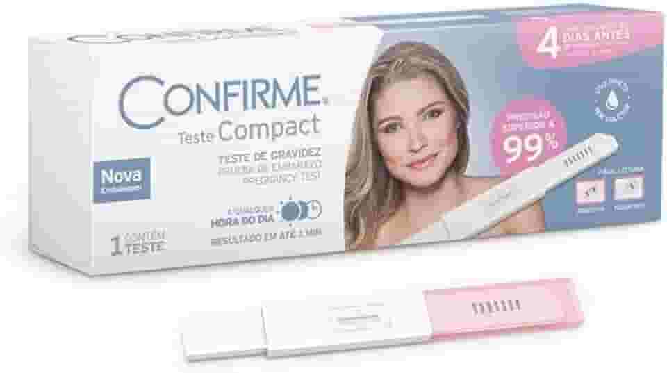 Confirme Teste De Gravidez Teste Compact Superior A 99% Multicolorido