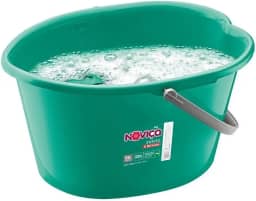 Noviça - Balde Plástico Sekito de 10 Litros com Régua de Litragem, Cor Verde, Bettanin