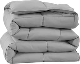 Camesa Edredom Ecopluma Toque de Pluma King Size 280x260cm - Cinza