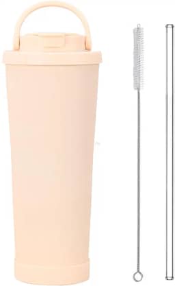 Garrafa Térmica de Vácuo, 800ml, Mantém Bebidas Quentes por 12h e Geladas por 12h