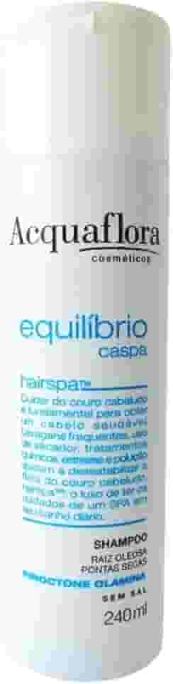 AcquaFlora Shampoo Acquaflora Equilíbrio Caspa Raiz Pontas Secas Acquaflora 240 Ml