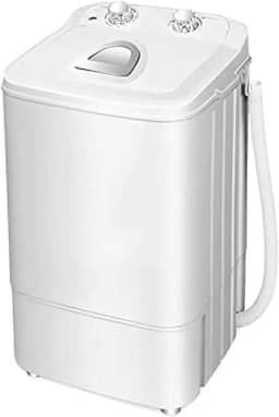 Lavadora com secadora, máquina de lavar carga superior, lavagem de 4,6 kg, nível de água ajustável, para apartamento, hotel, quarto/semiautomática