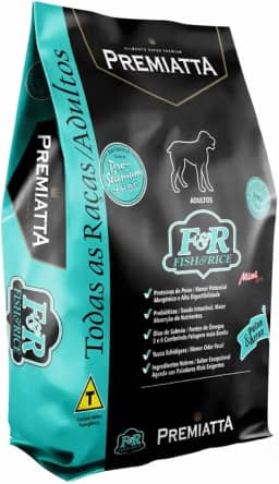 Premiatta Ração Nutricare Fish E Rice Mini Bits Cães Adultos 3Kg