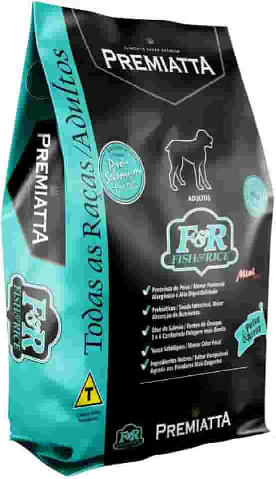 Premiatta Ração Nutricare Fish E Rice Mini Bits Cães Adultos 3Kg