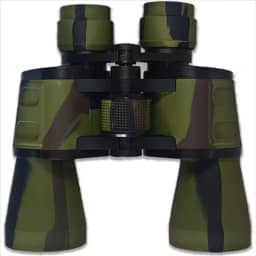 Binóculo Profissional 20x50 Camuflado - Visão Nítida de Longo Alcance com Prisma Bak-4, Foco Preciso Ajuste de Dioptria, Kit Completo para Observação de Aves, Trilhas e Natureza