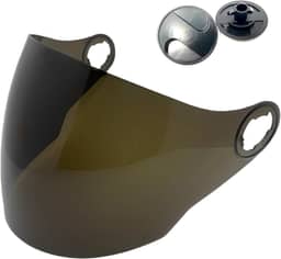 Viseira Fumê + Reparo Compativel com Capacete Tork New Liberty 3