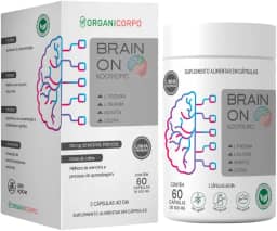 Brain On - Nootrópico Neuro Ativador. Memória, Foco, Atenção