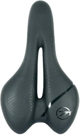 Selim Gel Bike 280/155mm Vazado Antiprostático Unissex Bicicleta Mtb Speed Gravel Tsw