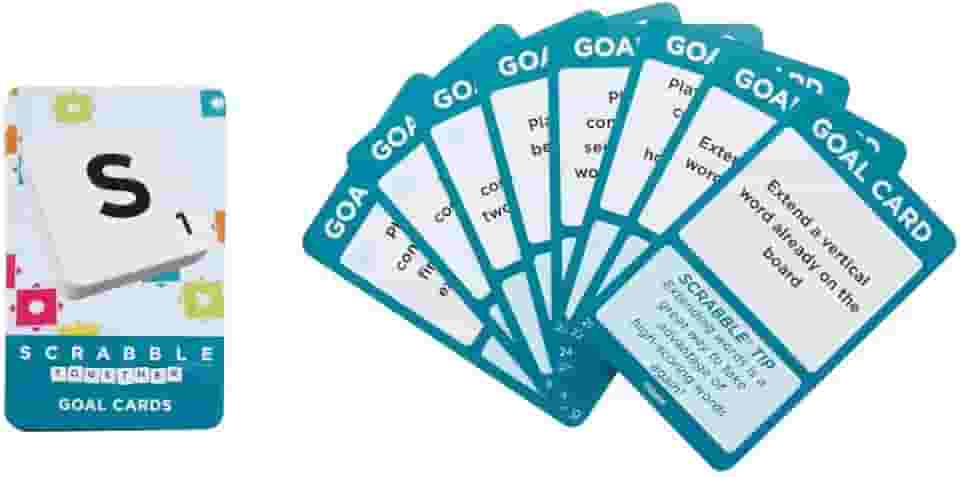 Scrabble Jogo de Tabuleiro 2 em 1 para crianças a partir de 8 anos