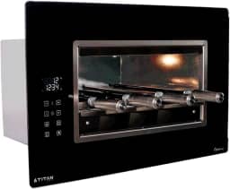 Churrasqueira Elétrica de Embutir para 4 Espetos Prime Touch 220V Titan