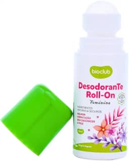 Desodorante Infantil Hipoalergênico Com Ingredientes Naturais Hidratante Não Mancha a Roupa e Protege a Pele Bioclub® Feminino 75ml