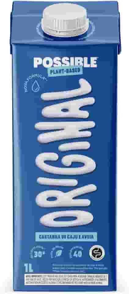 Bebida à Base de Castanha-De-Caju Orgânica Leite Possible Caixa 1L