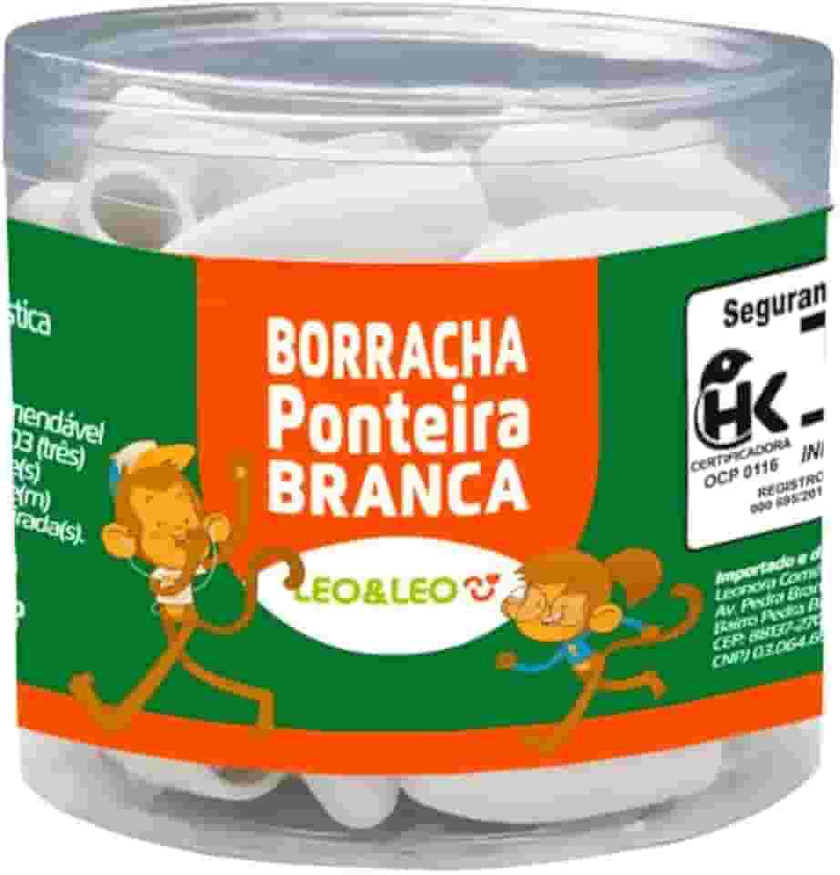 BORRACHA PONTEIRA BRANCA POTE/48 UND LEOELEO