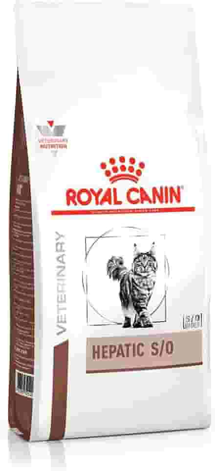 Ração Veterinary Hepatic para Gatos Adultos com Insuficiência Hepática Crônica 1.5kg Royal Canin