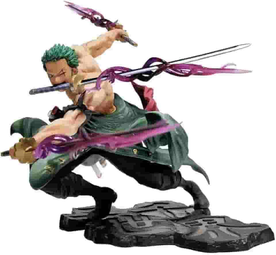 Figure Action Zoro Roronoa Roxo One Piece