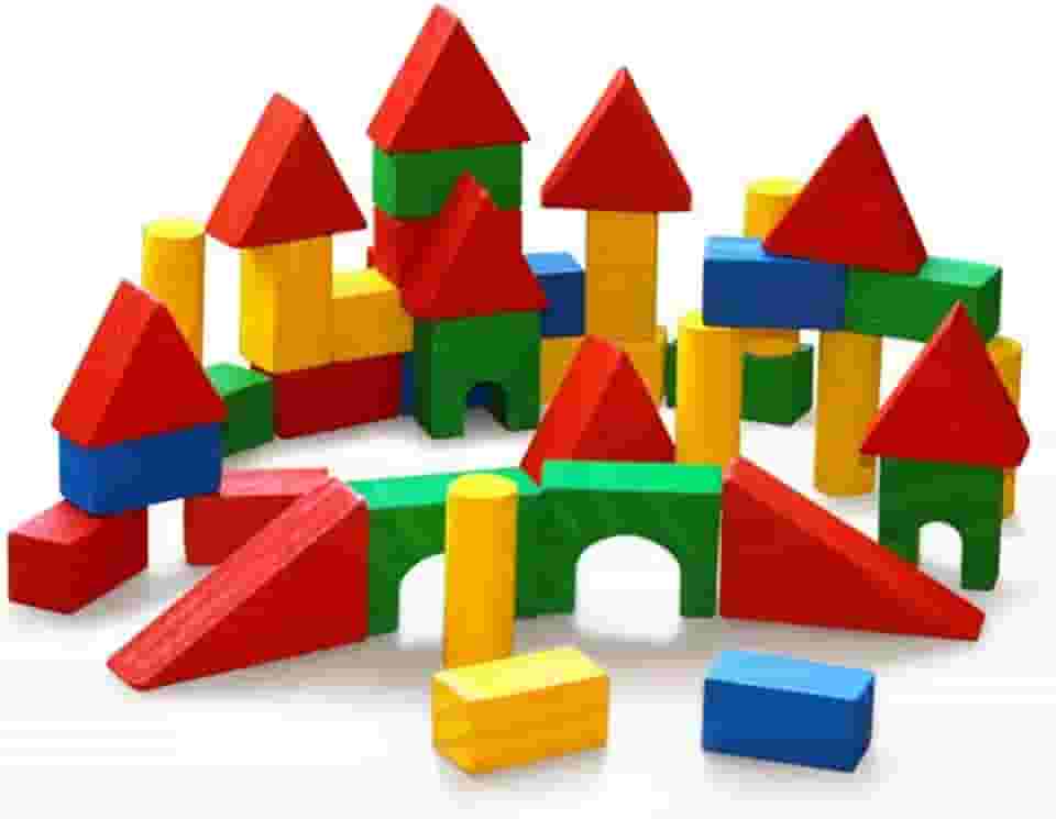 Blocos De Construção Com 40 Peças - JOTTPLA