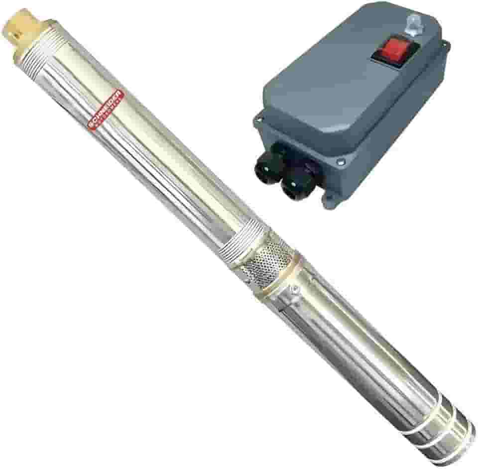 Bomba Submersa Schneider Caneta Poço 1,5cv + Painel Box (220, Volts)