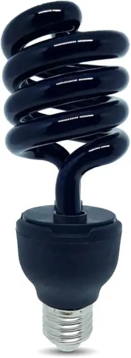 Lâmpada de Luz Negra Fluorescente Ultra Violeta 36w Espiral 110v Ou 220v Efeito Neon Energia UV Festa Salão Sala (220v)