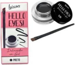 LUISANCE - DELINEADOR GEL PRETO HELLO EYES