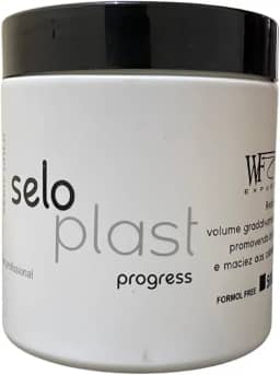 Selante Progressiva Sem Formol para Cabelo Liso e sem volume Selo Plast 500g