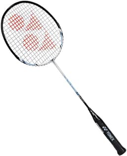 Raquete de Badminton Yonex Muscle Power 2 Branca Preta e Azul
