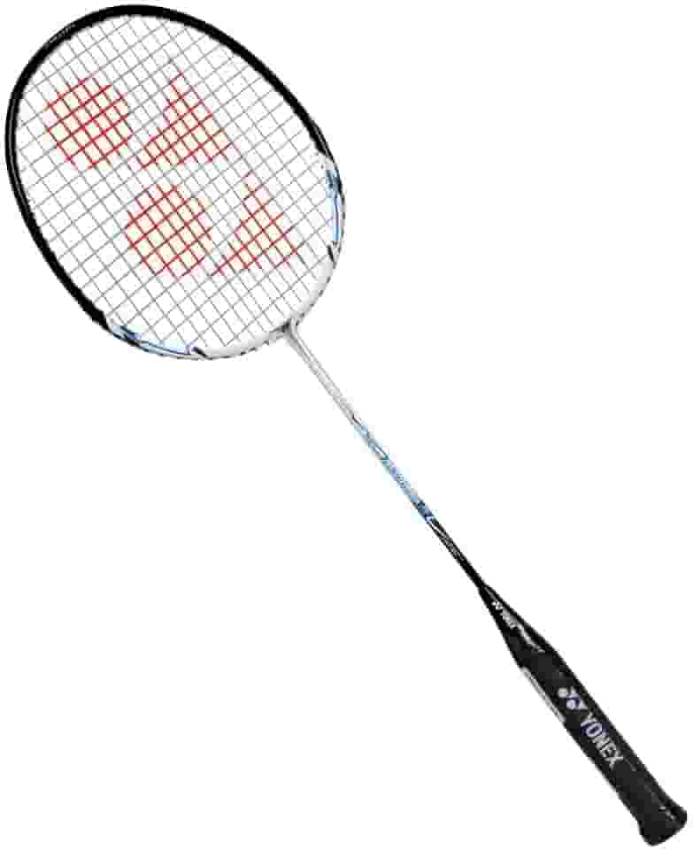 Raquete de Badminton Yonex Muscle Power 2 Branca Preta e Azul