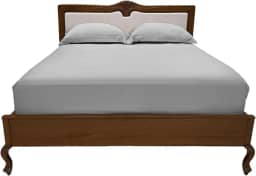 Jogo de Cama Casal Padrão Percal 400 Fios 100% Algodão Egípcios 03 Peças Ruth Sanches Toque Premium Extra Macio – Prata