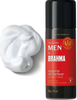 Espuma De Barbear Brahma Men O Boticário 190g