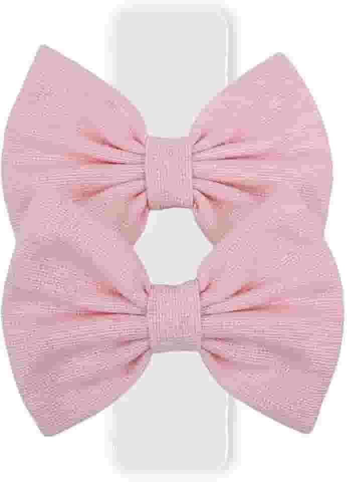 Laço Luxo Linho Rosa, P 2un