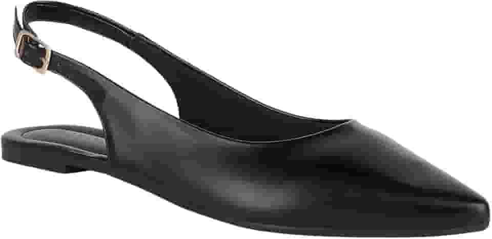 Slingback Sapatilha Mule Feminino Rasteirinha Confortável Salto Baixo Leve R4.16