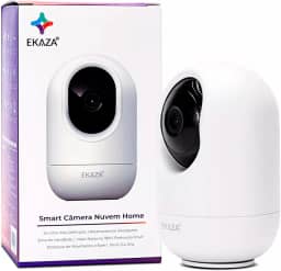 Câmera Smart Home Wifi Nuvem 360º Ekaza Alexa E Google