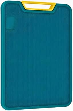 Tábua de Corte Antibacteriana de Polietileno Resistente, Não Mancha e Não Deforma | Ideal para Carnes, Legumes e Cozinha Profissional | Alça Ergonômica, Super Higiênica e Fácil de Limpar - Premium