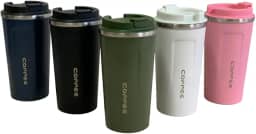 Copo Térmico Cafe Cerveja Com Tampa Aço Inoxidável Anti-vazamento 500ml Cor:Verde Musgo