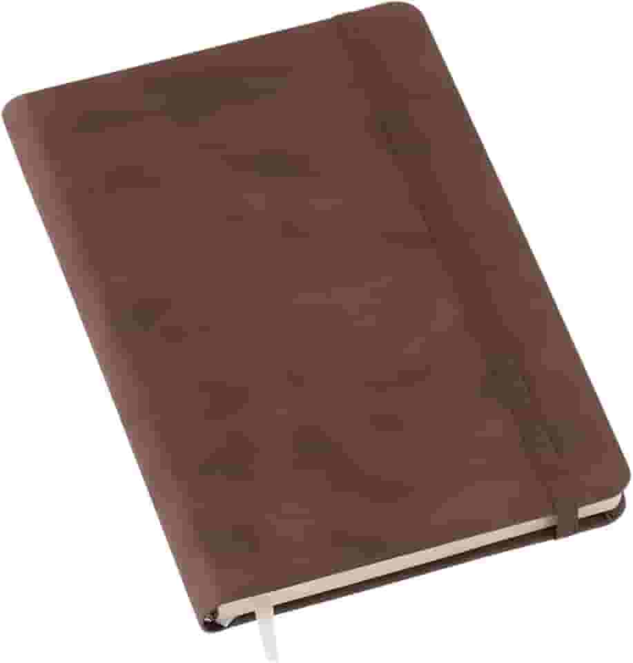 Caderneta Anotacoes Pautada Capa Dura C/Elastico Agenda 14x21 160 Pag